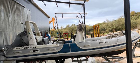 Stainless bimini frame — 1