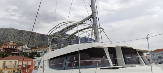 Stainless bimini frame — 2