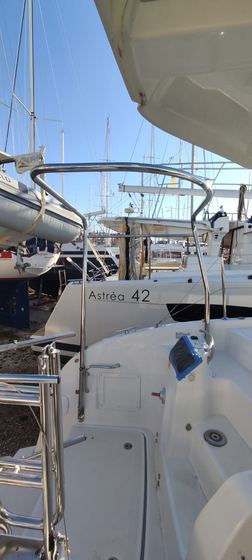 Stainless bimini frame — 3