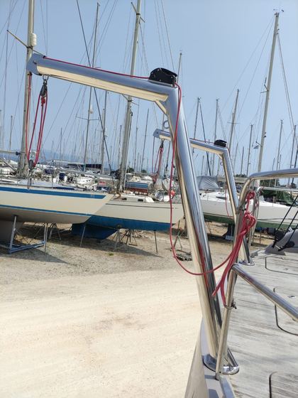 Stainless tender davit — 7