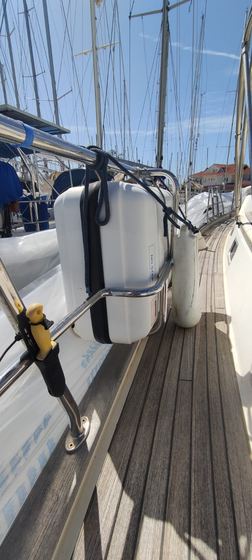 Stainless liferaft cradle — 2