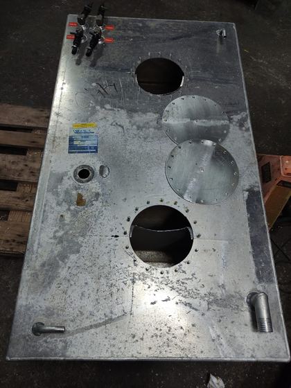 Stainless marine tank — 2