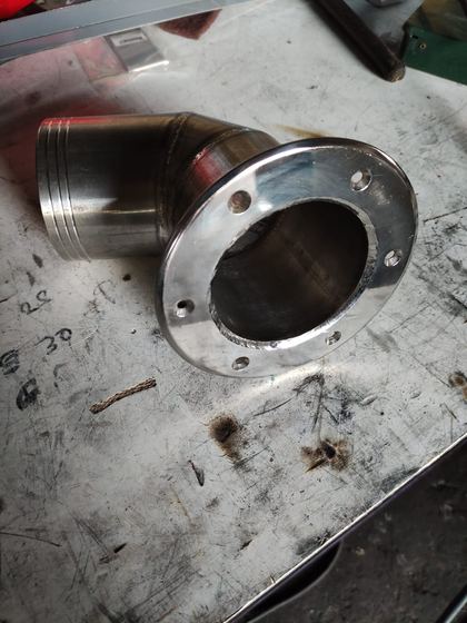 Stainless marine fitting — 21